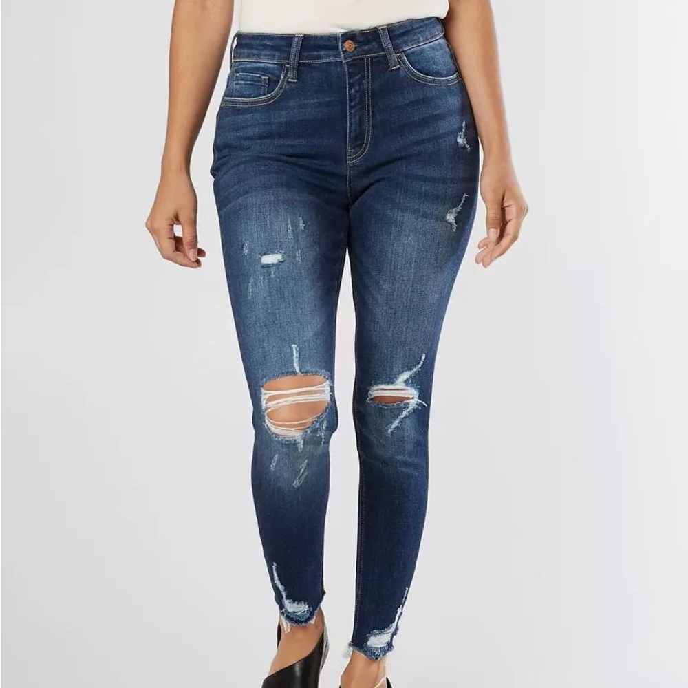 Bridge By Gly Curvy High Rise Ankle Skinny Jean | 26